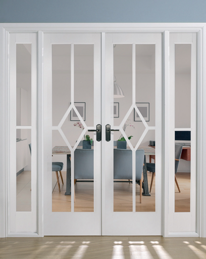Reims W6 Room Divider White Primed