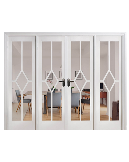 Reims W8 Room Divider White Primed