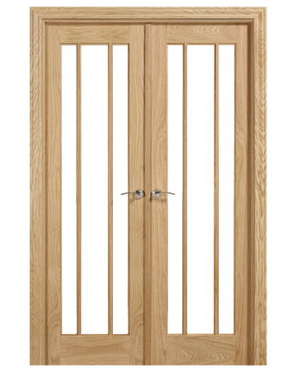 Lincoln W4 Room Dividers Fully Finished Oak