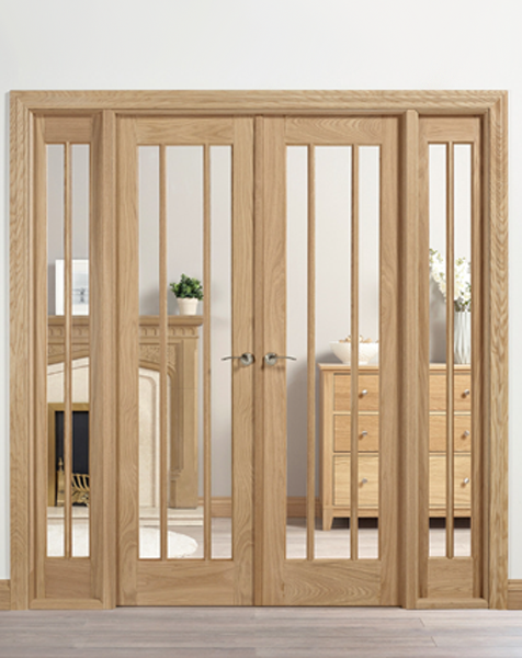 Lincoln W6 Room Dividers Fully Finished Oak