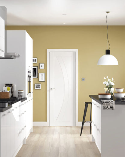 Salerno Internal White Primed FD30 Fire Door🔥