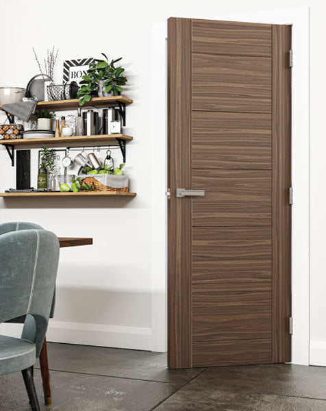 Seville Fully Finished Walnut FD30 Fire Door 🔥
