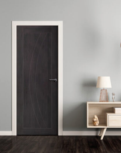 Umber Grey Laminate Salerno FD30 Fire Door🔥