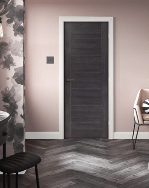 Palermo Umber Grey Laminate Door