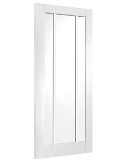 Worcester Internal White Primed FD30 Fire Door with Clear Glass🔥