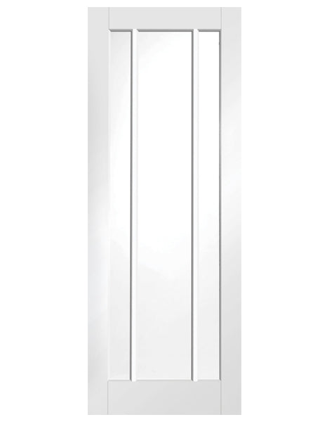 Worcester Internal White Primed FD30 Fire Door with Clear Glass🔥