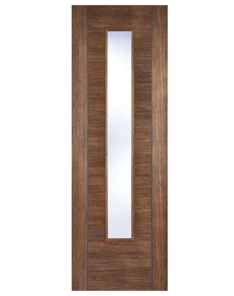 Vancouver Fully Finished Laminated Walnut Clear Glazed 1L