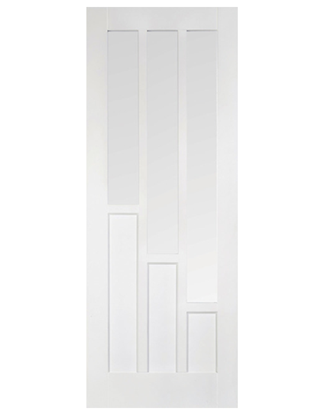 Coventry White Primed Clear Glazed 3L