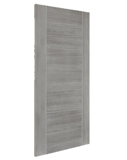 Palermo White Grey Laminate FD30 Fire Door🔥