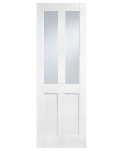 London Clear Glazed 2L White Primed