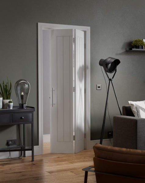 Mexicano White Primed Bi-Fold