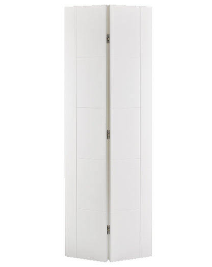 Vancouver 5P White Primed Bi-Fold