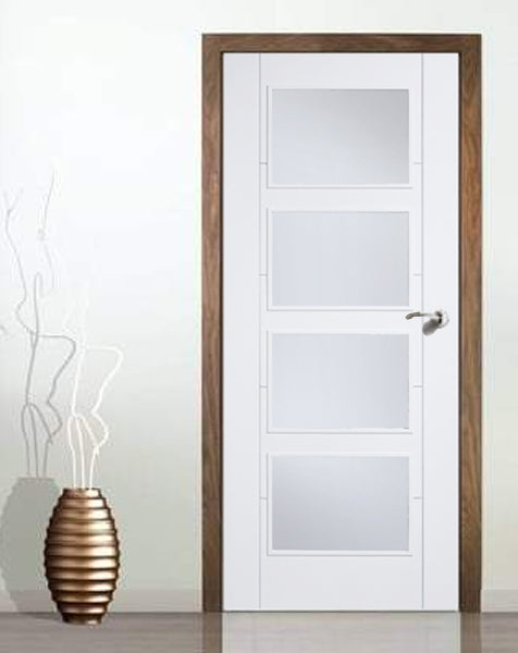 Vancouver White Primed Vancouver Clear Glazed 4L