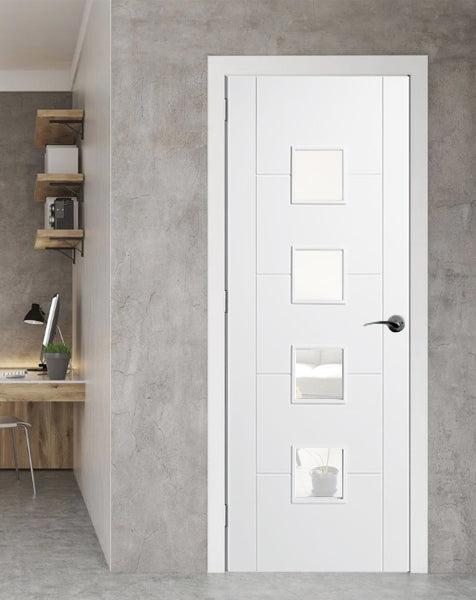 Vancouver White Primed Frosted Glazed 4L