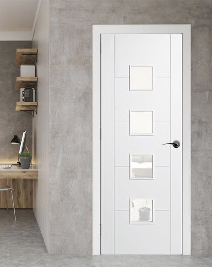 Vancouver White Primed Frosted Glazed 4L