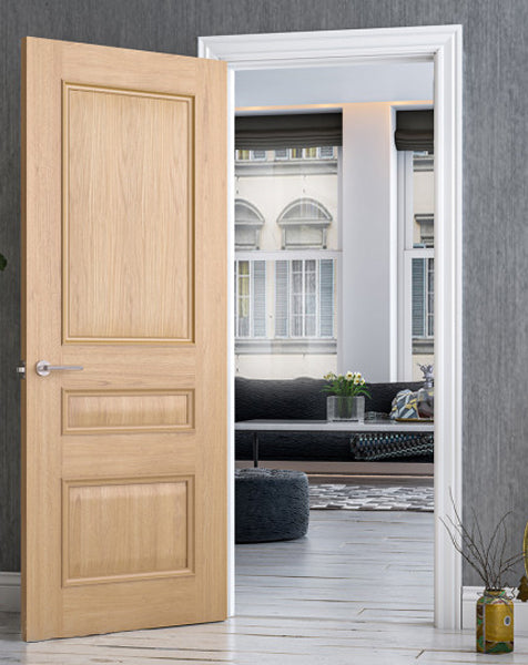 Windsor Fully Finished Oak FD30 Fire Door 🔥