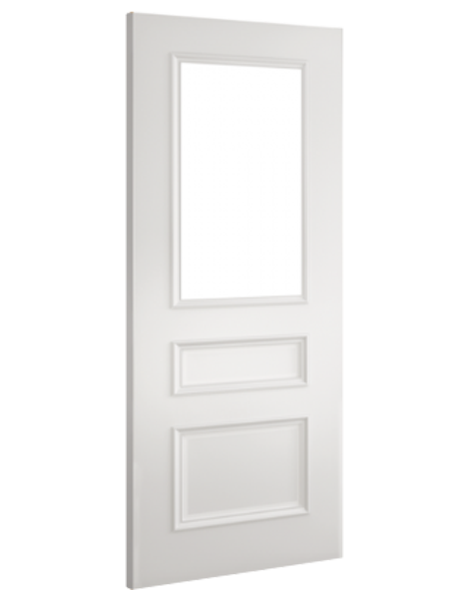 Windsor White Primed Bevelled Glazed