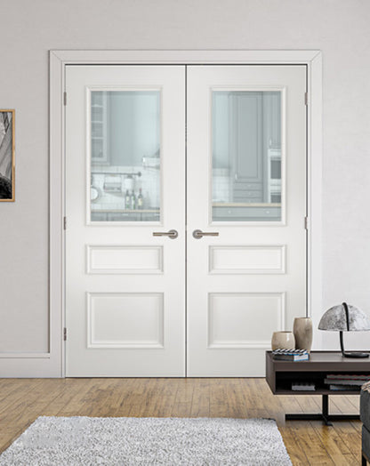 Windsor White Primed Bevelled Glazed